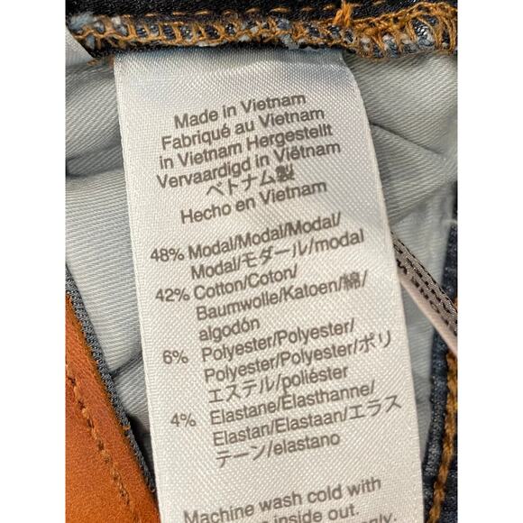 NWT J.Crew Point Sur Hightower Straight Jean in Vivid Indigo Wash, Size 32 - Picture 10 of 13